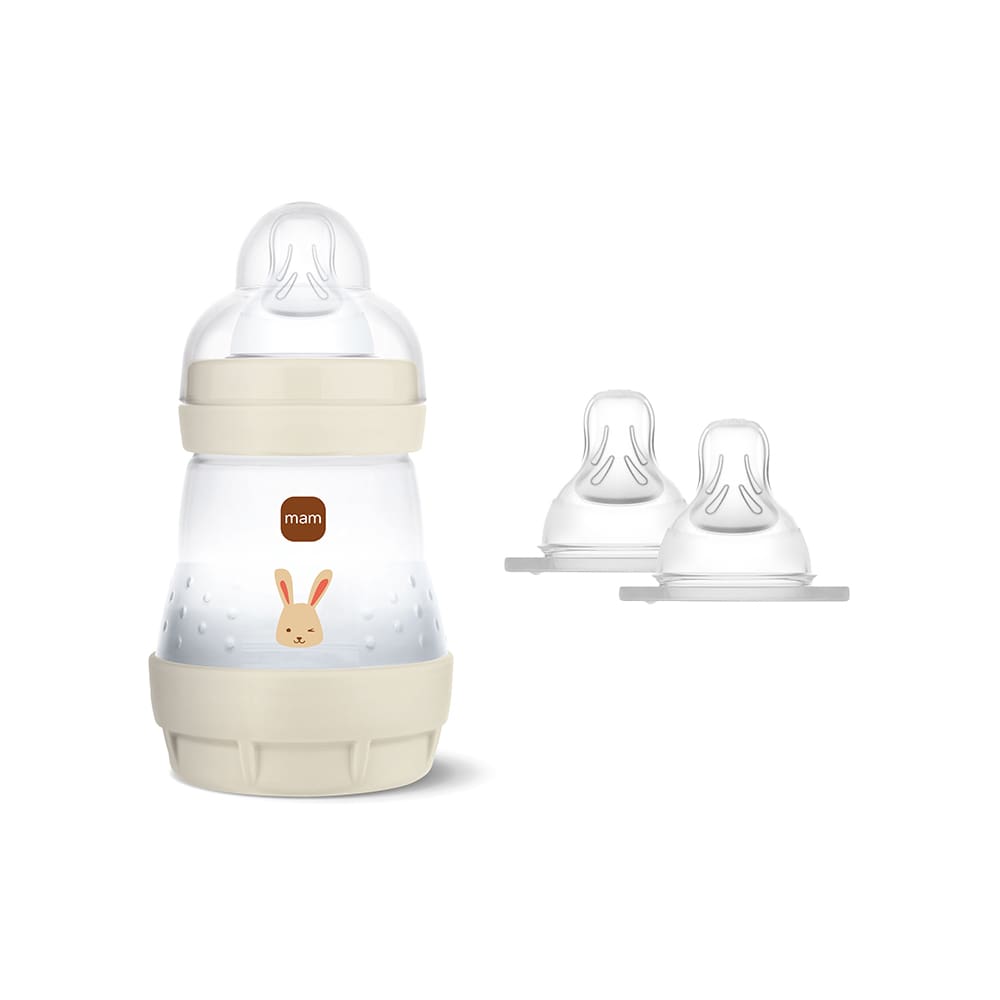 Mam - Easy Start Anti-Colic Babybottle Uni 160 ml + Bottle Teat Size 1
