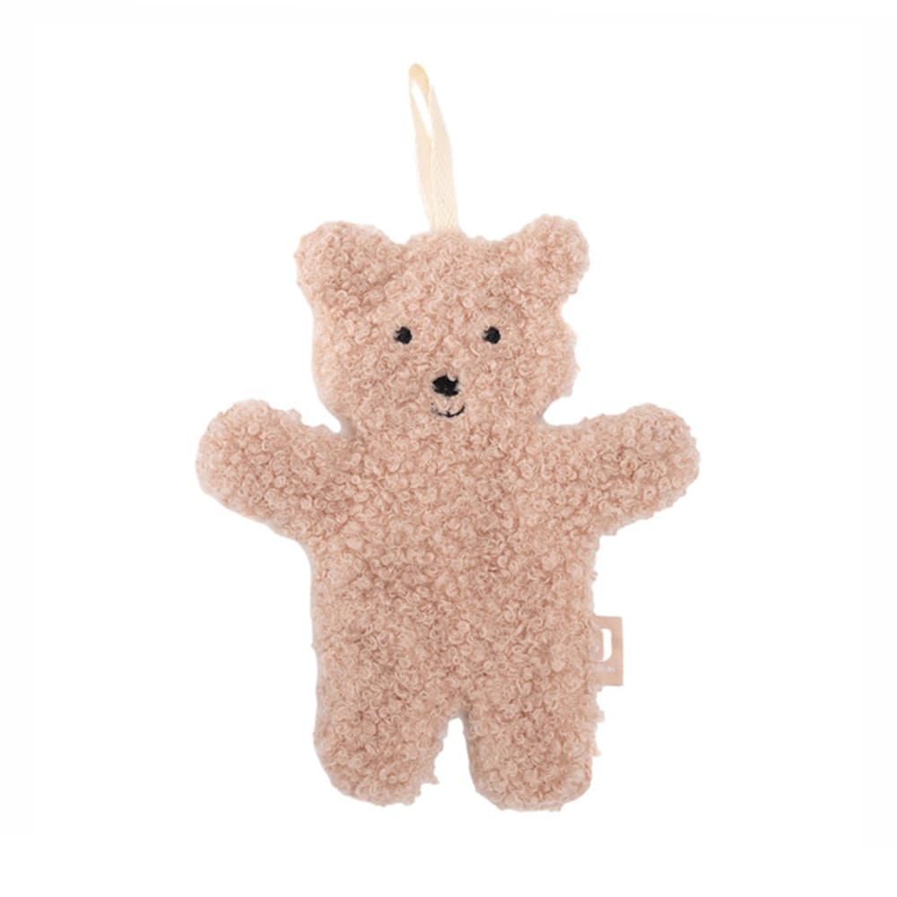 Jollein - Pacifier Cloth - Teddy Bear - Wild Rose