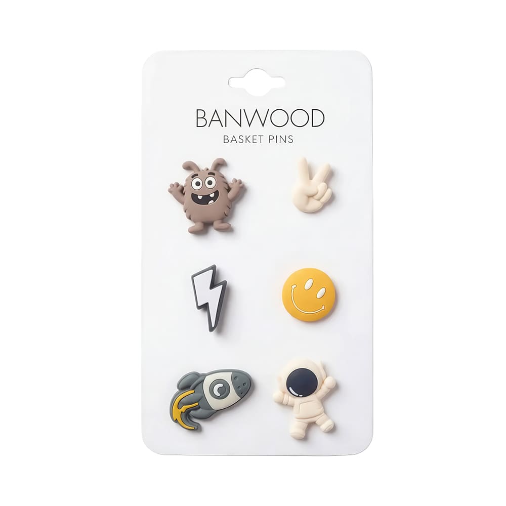 Banwood - Basket Pins - Space