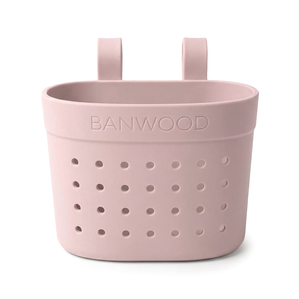 Banwood - Pin & Ride Basket - Faded Pink