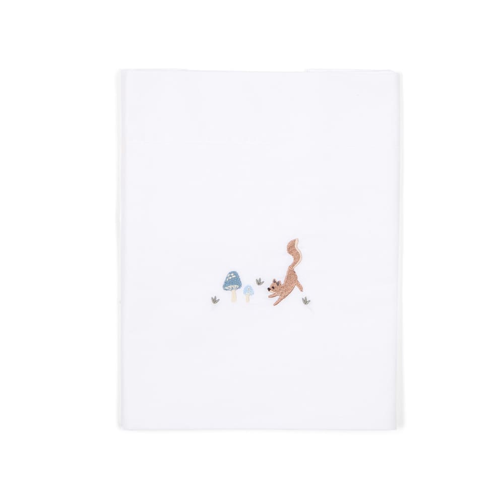 Little Dutch - Bassinet Sheet - Mushrooms - 70 x 100 cm