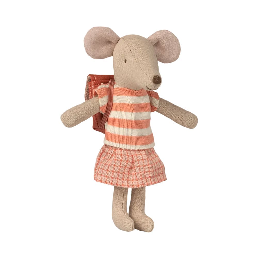 Maileg - Dreirad Maus - Big Sister - Coral