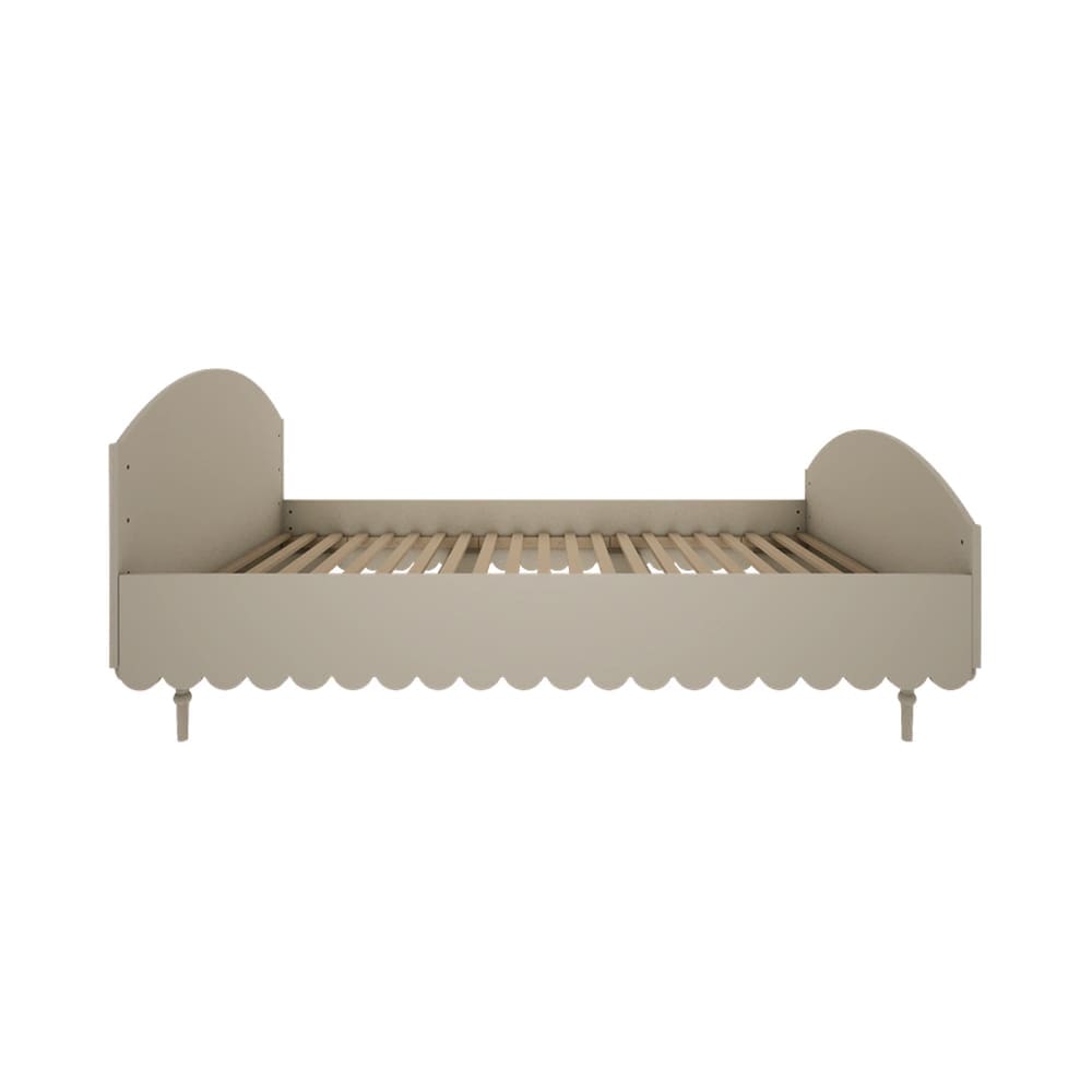 Wood Luck Design - Bed - Babushka - Olive - 120 x 200 cm