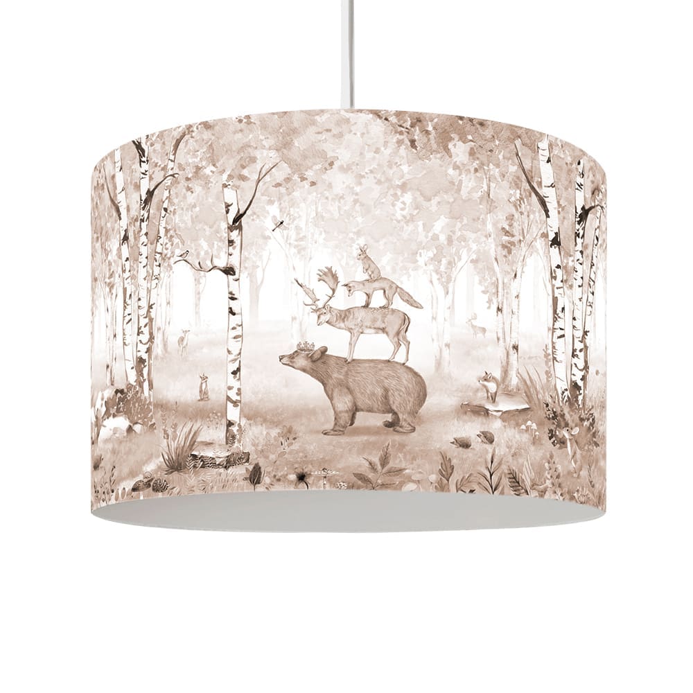 Kikki Belle - Pendant Lamp - Bear King - Brown