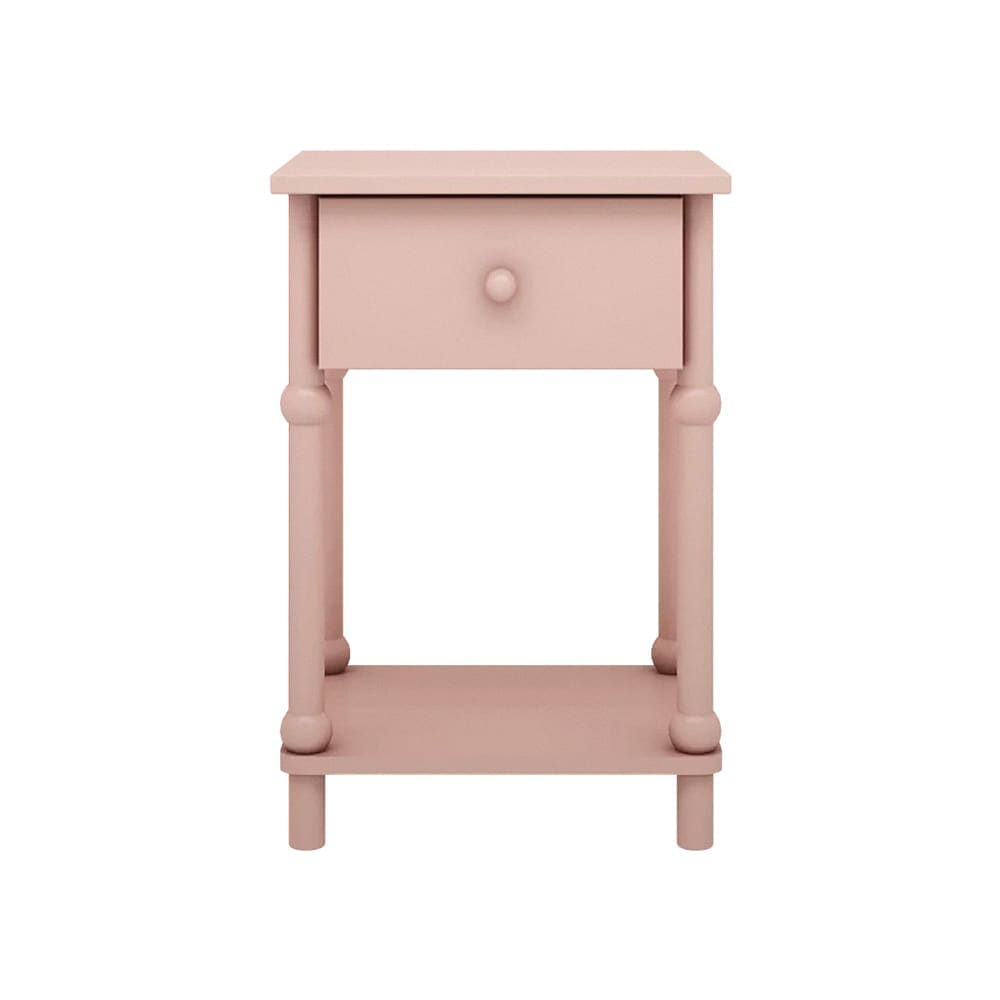 Wood Luck Design - Bedside Table - Babushka - Pink
