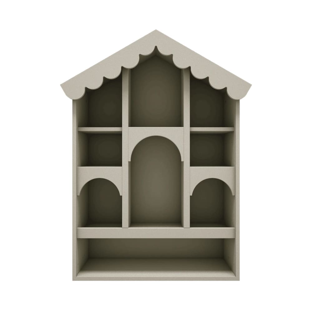 Wood Luck Design - Dollhouse - Babushka - Olive