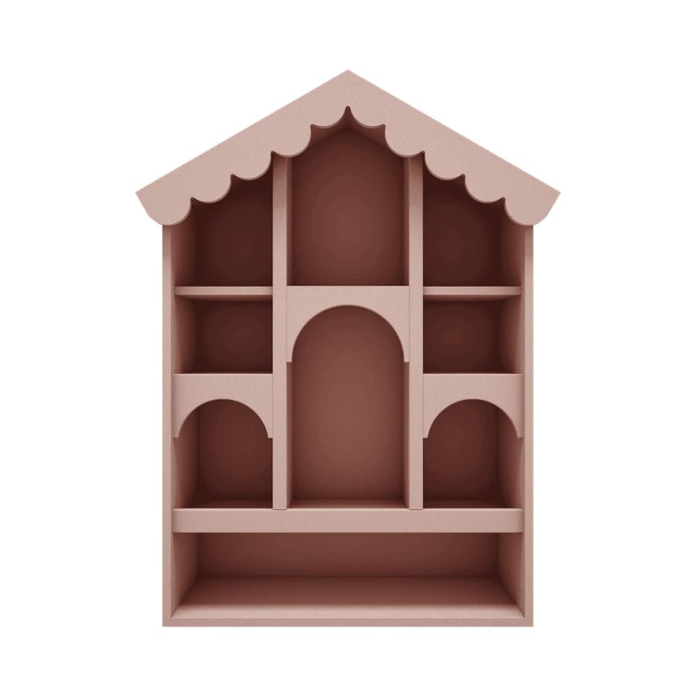 Wood Luck Design - Dollhouse - Babushka - Pink