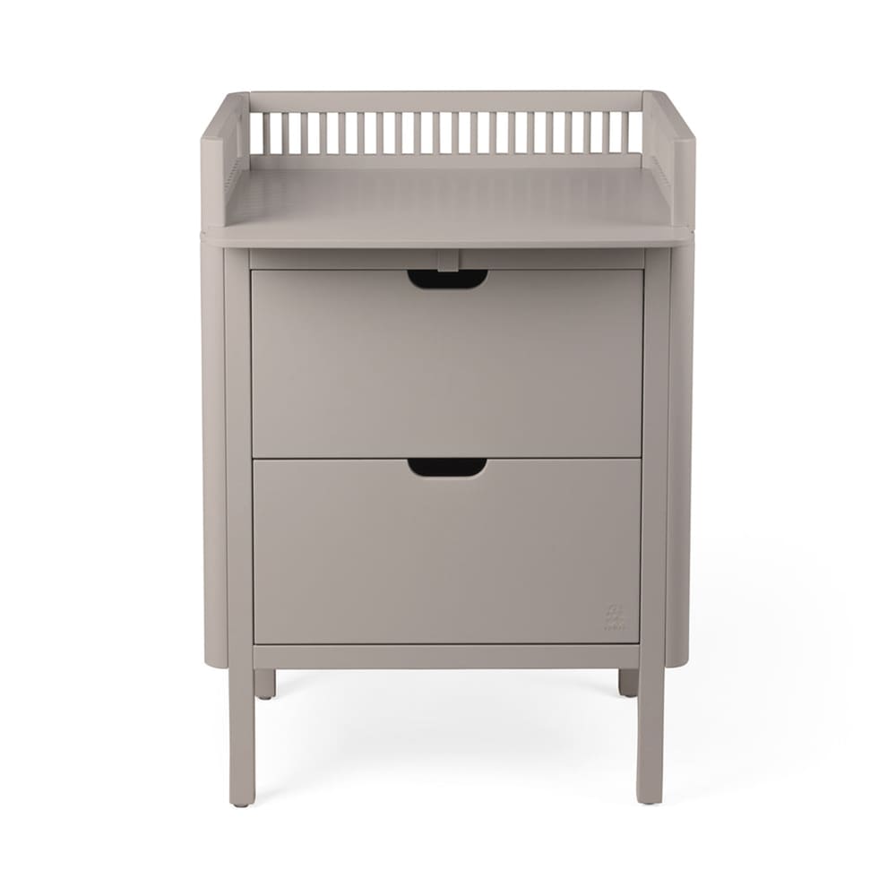 Sebra - Changing Unit - 2 Drawers - Jetty Beige