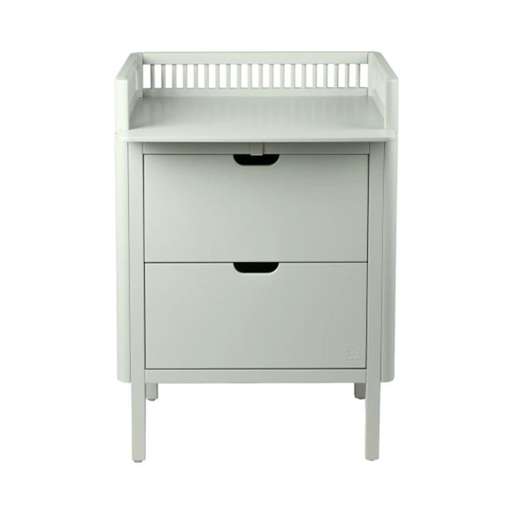 Sebra - Changing Unit - 2 Drawers - Green