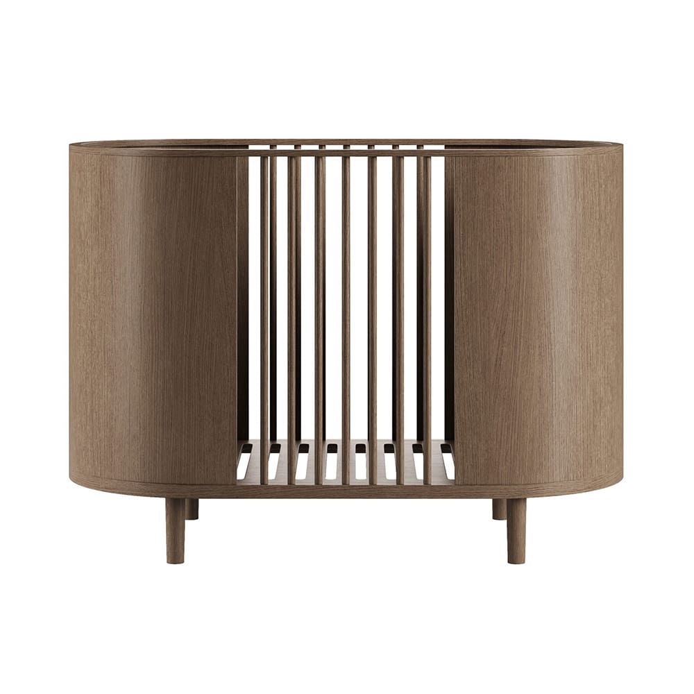 KAS Kopenhagen - Kai - Baby Cot - Smoked Oak