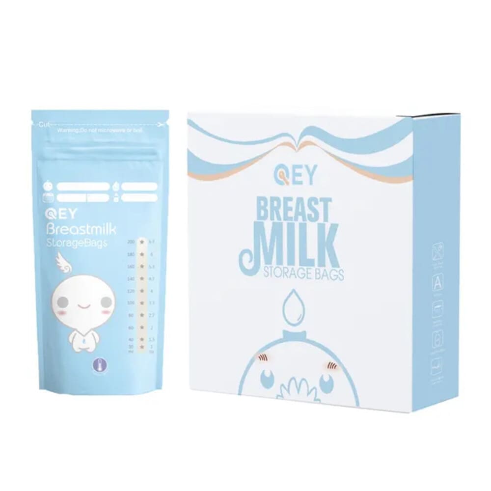 Qey - Breast Milk Storage Bags - 120 Pieces