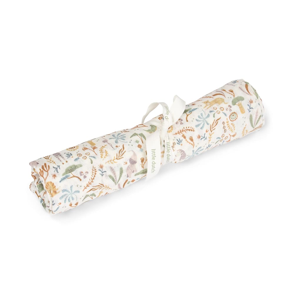 Little Dutch - Swaddle - Safari Wonders - 120 x 120 cm