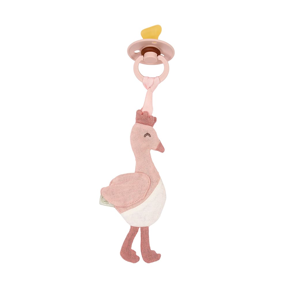 Little Dutch - Speendoekje - Flamingo - Roze