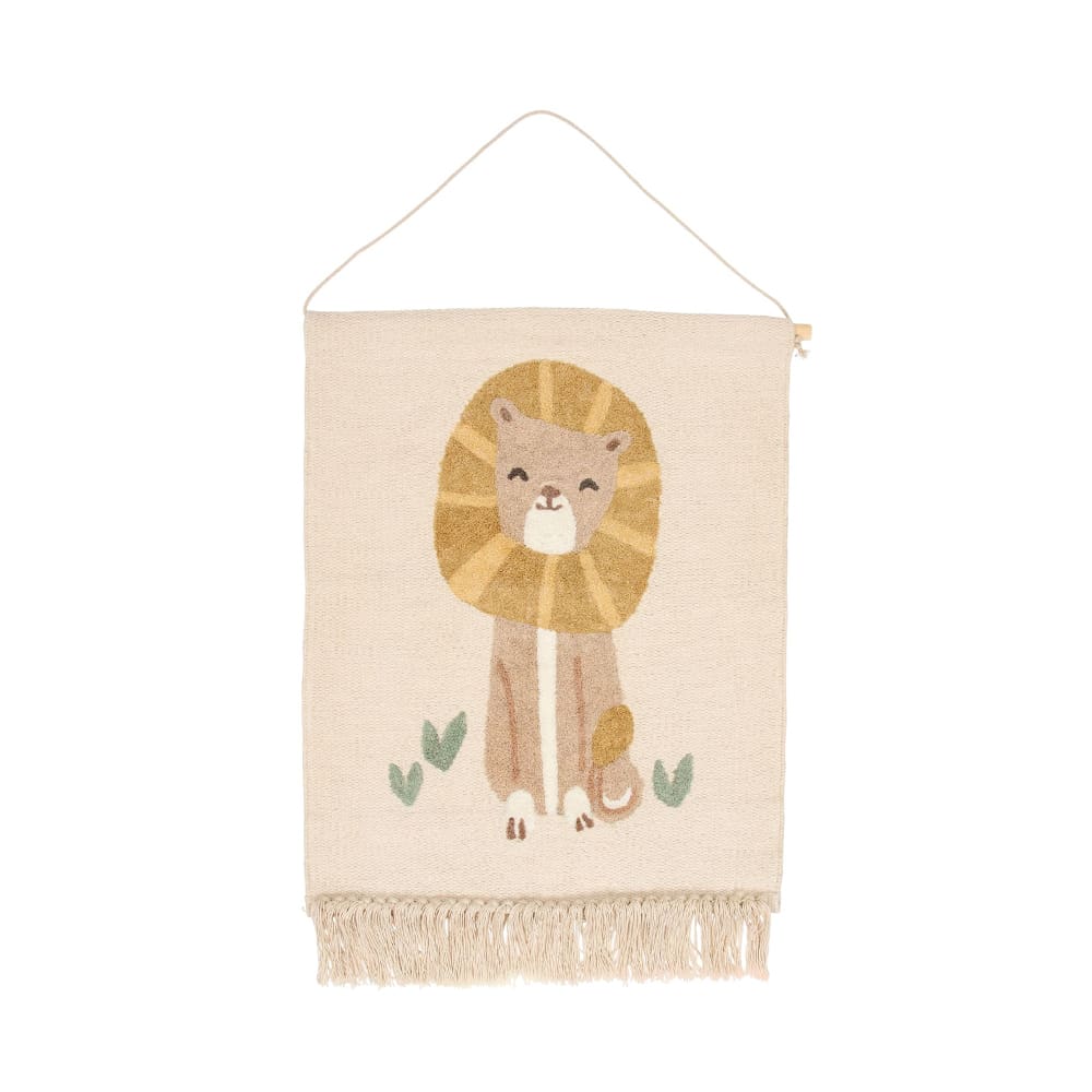 Little Dutch - Wandkleed - Leeuw - Geel
