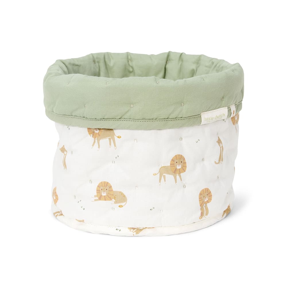Little Dutch - Small Storage Basket - Safari Leo Green