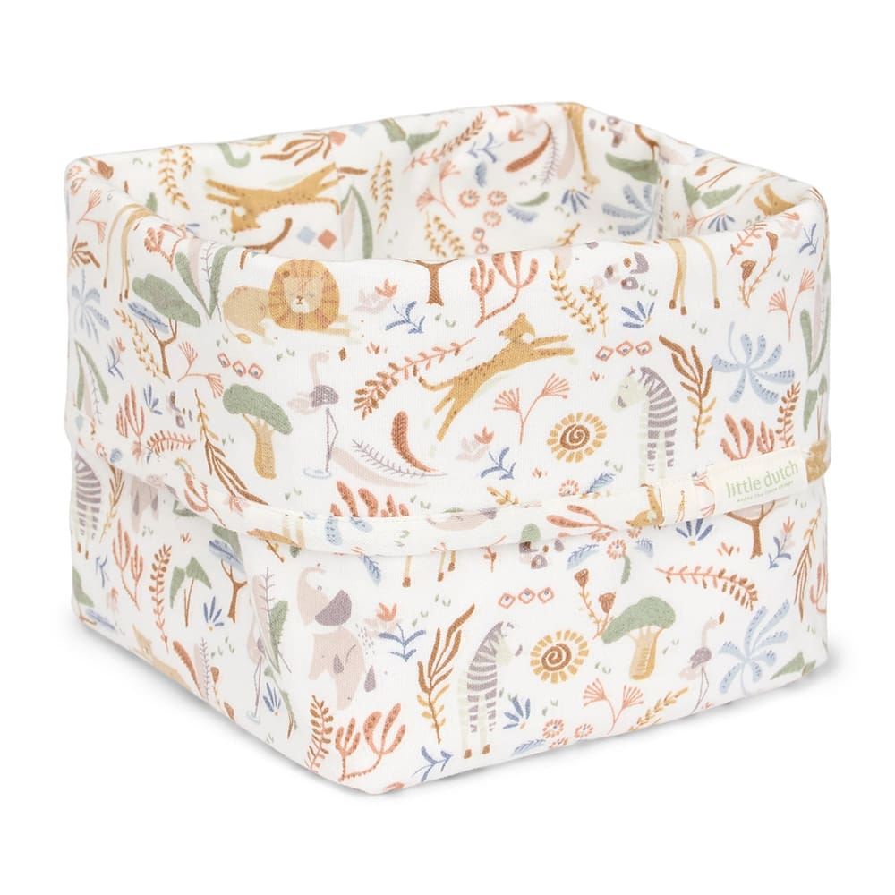 Little Dutch - Large Changing Basket - Safari Wonders
