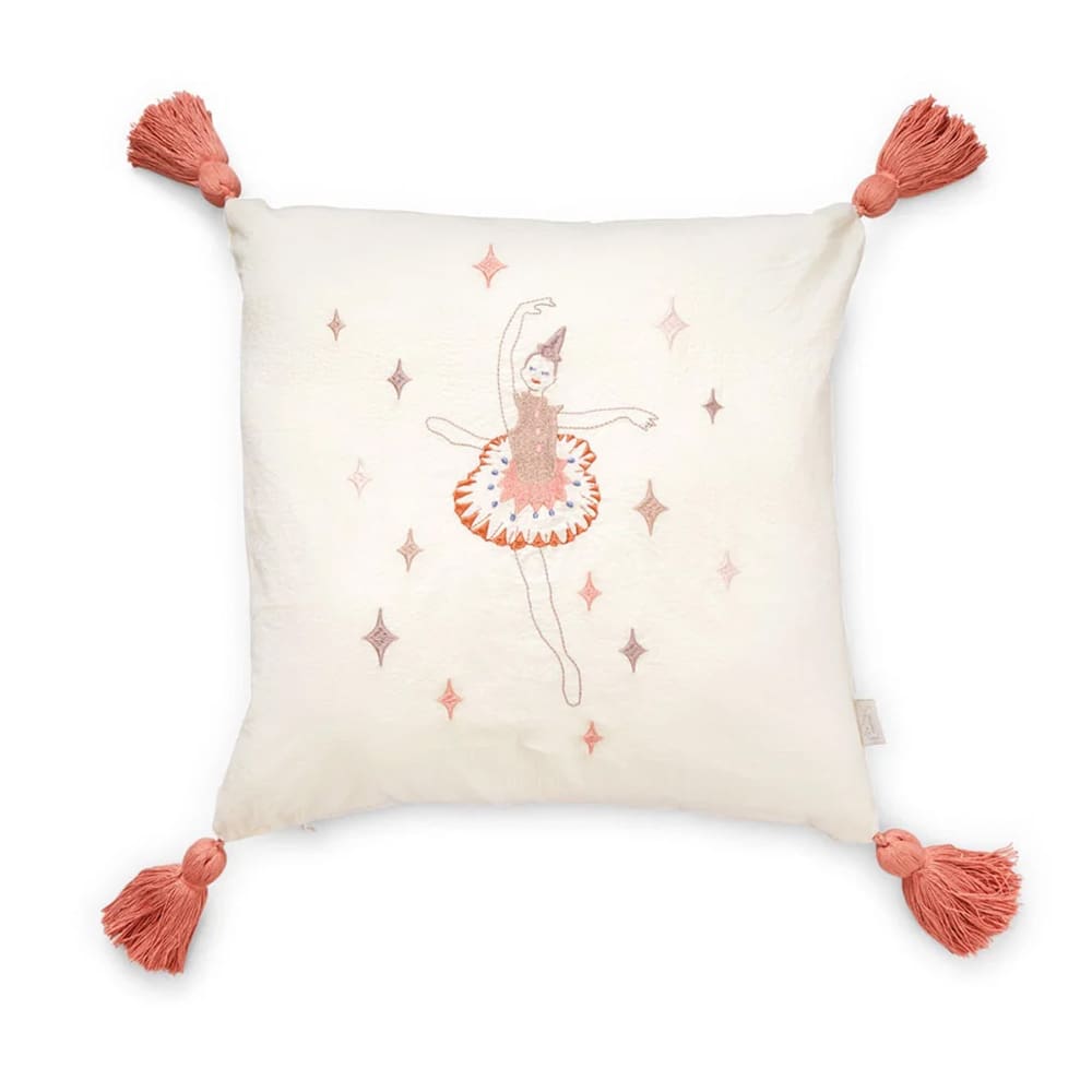 Cam Cam Copenhagen - Besticktes Kissen - Ballerina