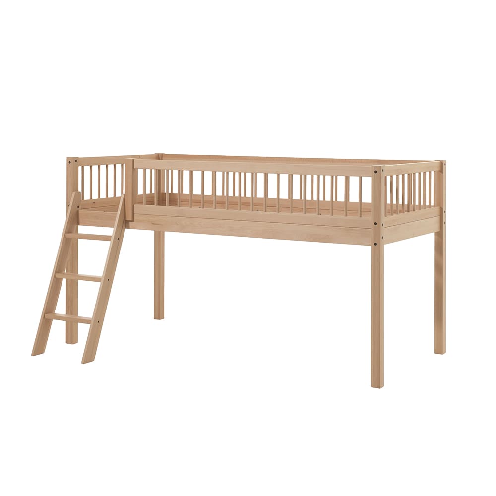 Vipack - Forrest - Mid Sleeper - Natural Beech - 90 x 200 cm