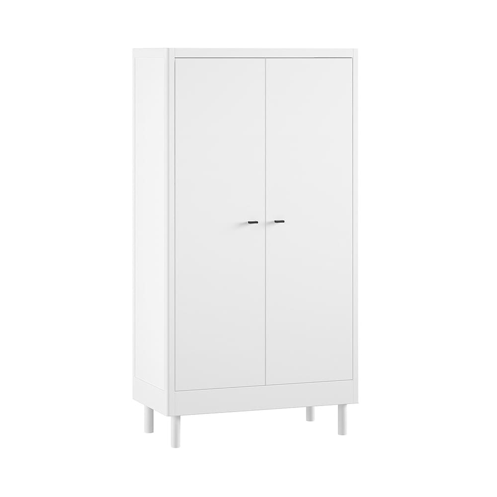 Jaxx - Forrest - 2-Door Wardrobe - White Beech