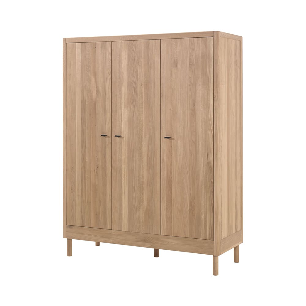Jaxx - Forrest - 3-Door Wardrobe - Oak