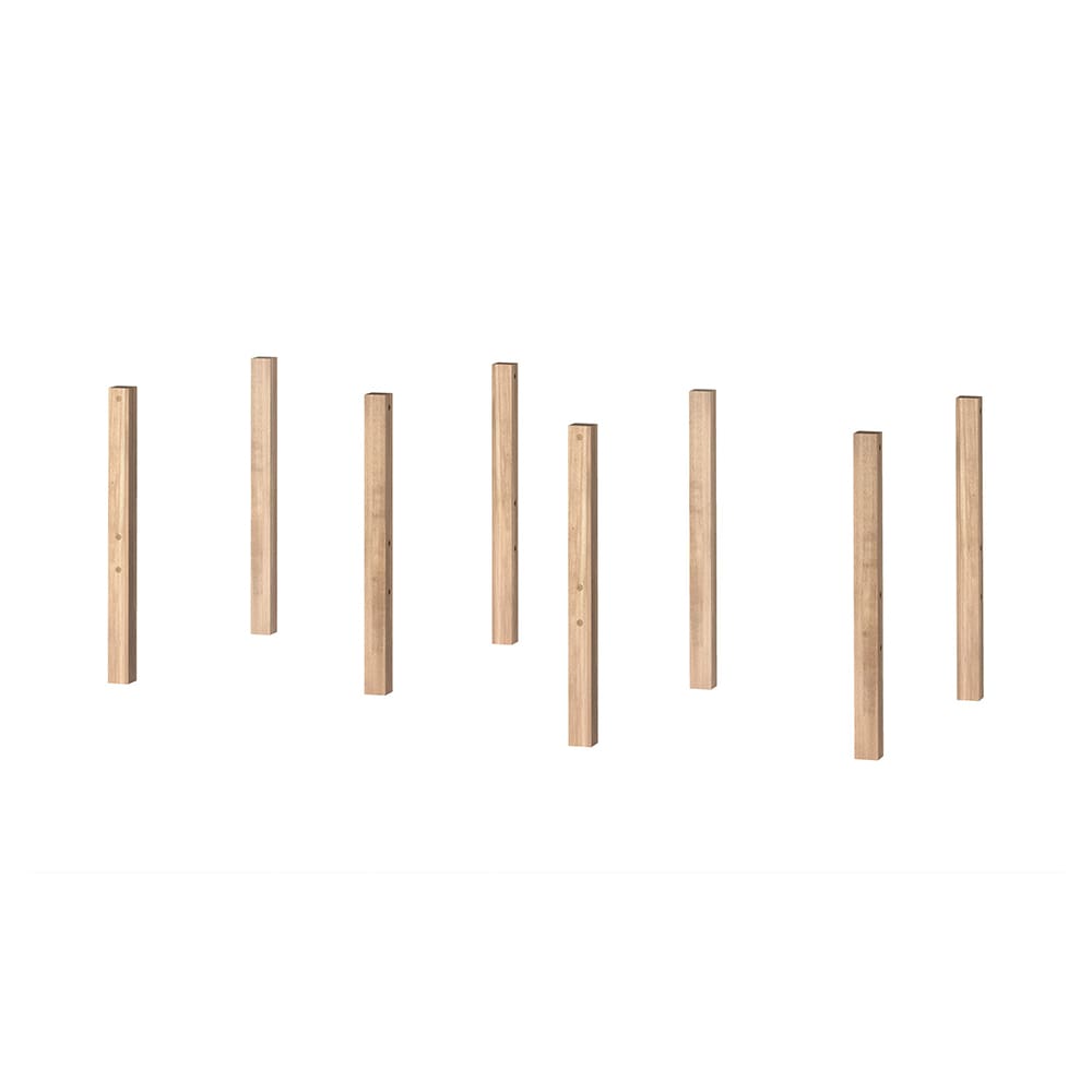 Vipack - Forrest - Leg Conversion Kit - Natural Beech For FOSB9010