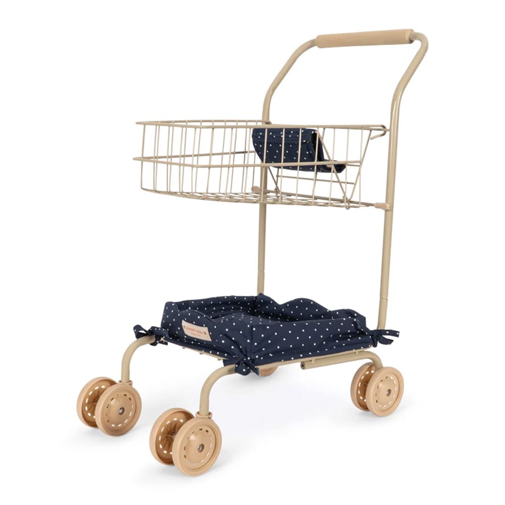Konges Sløjd - Kids Shopping Cart - Ditzy Dot