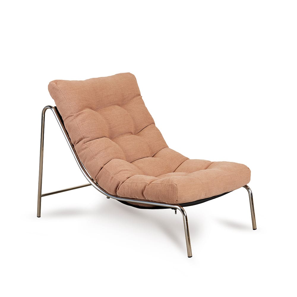 Quax - Lounge Chair De Luxe - Tuscany/Chrome