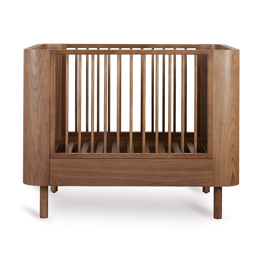Quax - Yume Baby Cot - Walnut - 70 x 110 cm